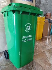 Thùng rác nhựa HDPE 240 lít