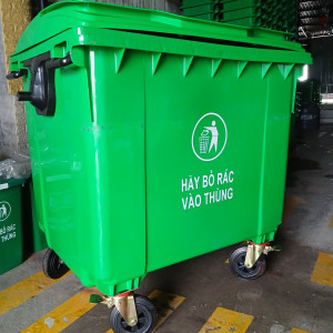 Thùng rác 1100L
