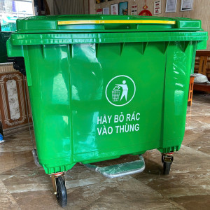 Thùng rác đạp chân 660L...